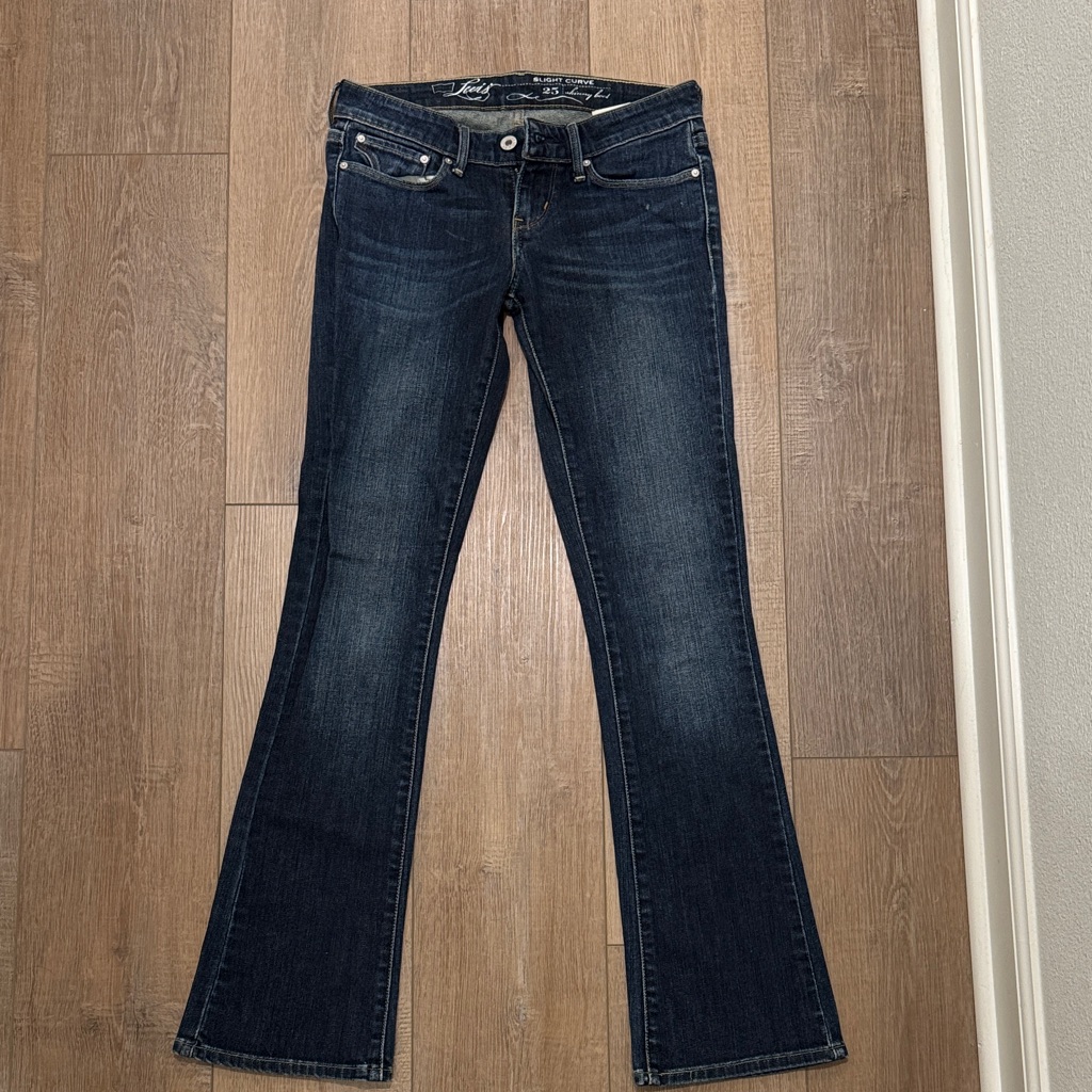 Classic Blue Denim Jeans Skinny Bootcut